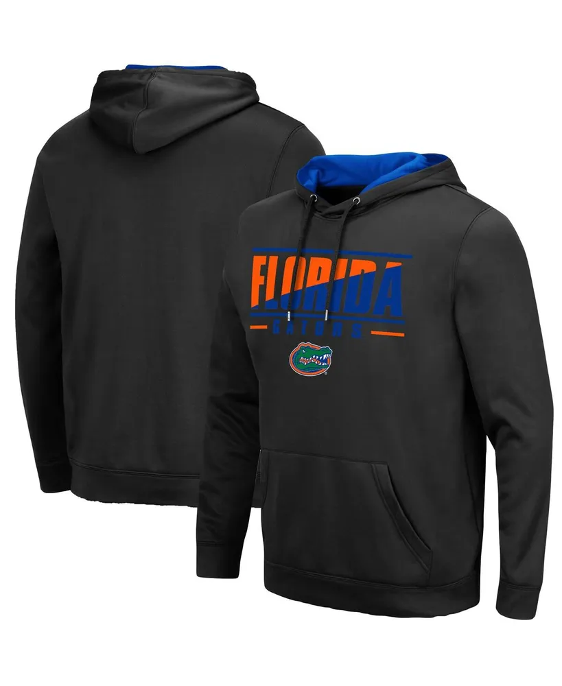 Colosseum Men's Florida Gators Slash Stack 2.0 Pullover Hoodie