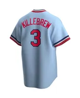 Men's Harmon Killebrew Light Blue Minnesota Twins Road Cooperstown Collection Player Jersey