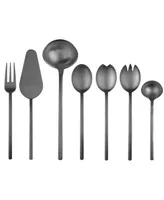 Due Ice Oro Nero Serve Set, 7 Piece