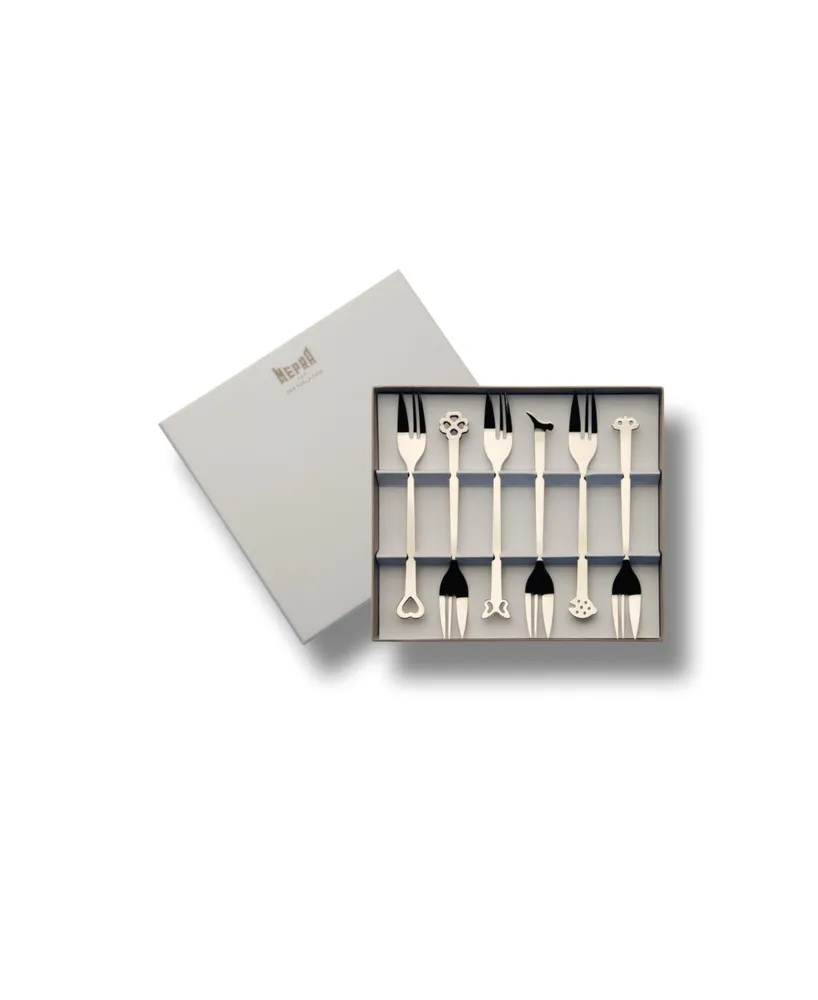 Evento Cake Forks Box Set, 6 Piece