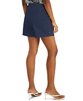 I.n.c. International Concepts Women's Curvy Mid Rise Pull-On Shorts, Created for Macy's