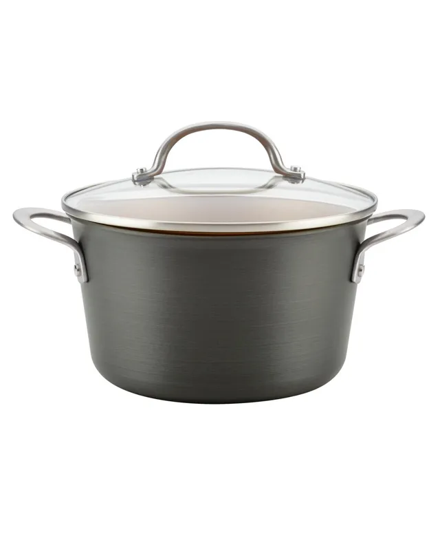 All-Clad Hard Anodized 4-Qt. Soup Pot with Lid - Macy's