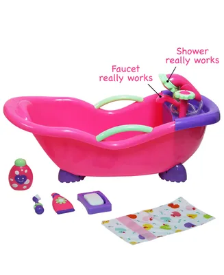For Keeps Playtime! Baby Doll Real Working Bath Set