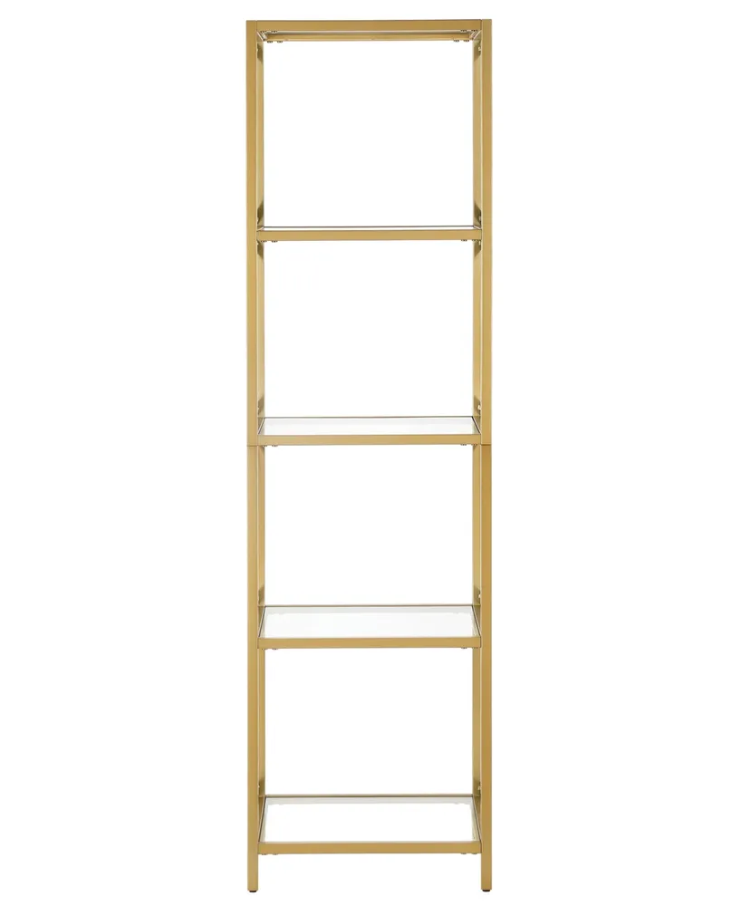 Celine 18" Wide Brushed Bookcase