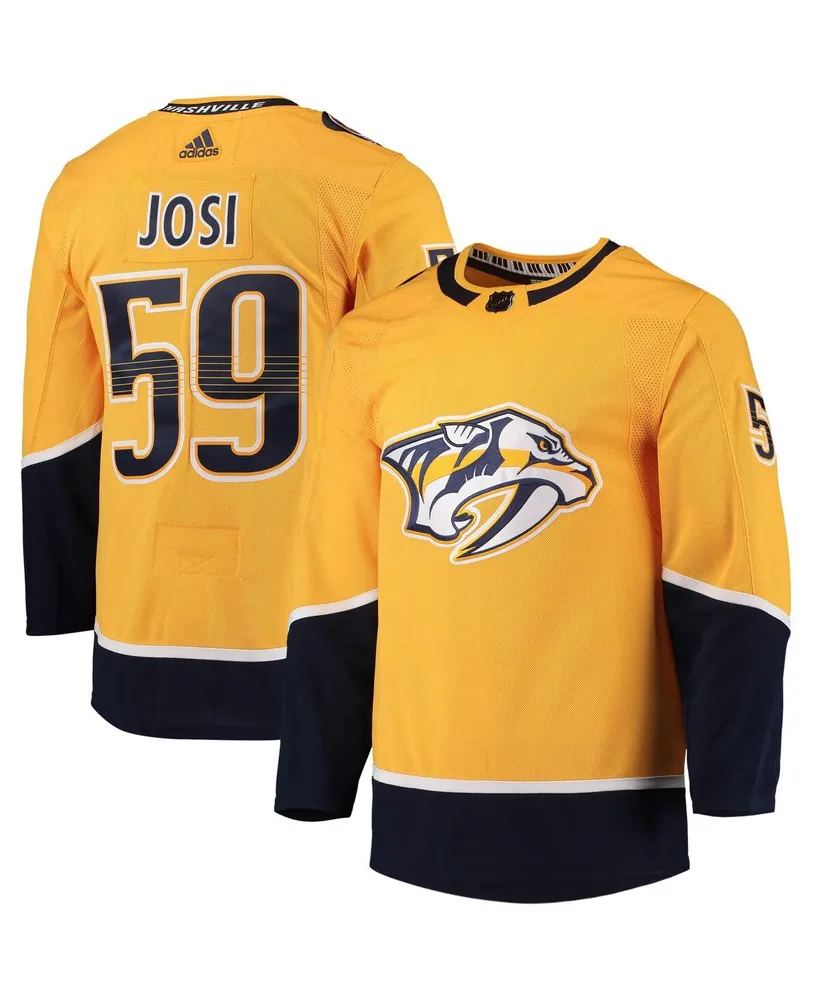 Men's Roman Josi Gold Nashville Predators Home Authentic Pro Player Jersey