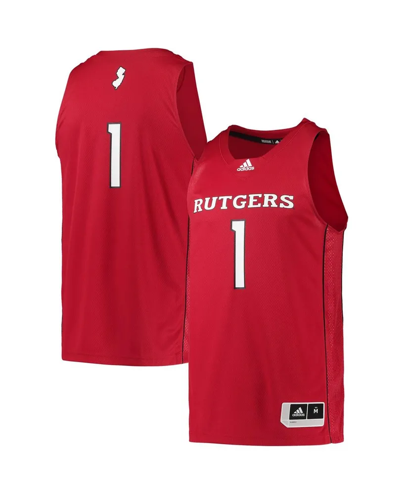 Adidas Men's 1 Rutgers Knights Team Swingman Basketball Jersey