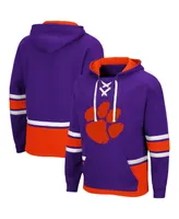 Men's Clemson Tigers Lace Up 3.0 Pullover Hoodie