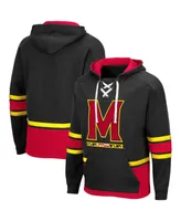 Men's Colosseum Maryland Terrapins Lace Up 3.0 Pullover Hoodie