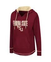 Women's Garnet Florida State Seminoles Tunic Pullover Hoodie