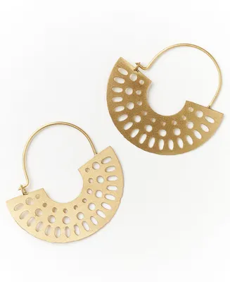 Women's Abhaya Hoop Earrings
