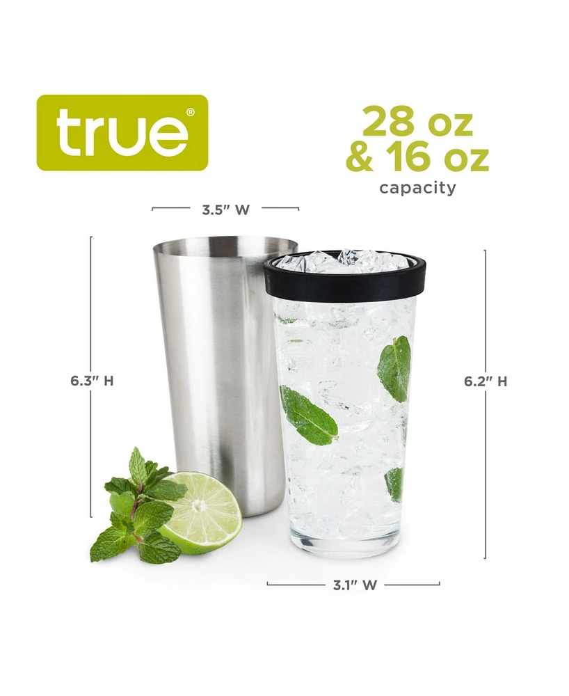 True Brands Barkeep Boston Shaker, 28 Oz