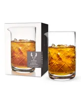 Viski Professional Lead Free Crystal Mixing Glass