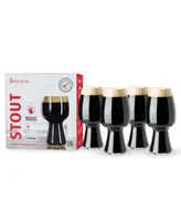 Spiegelau Craft Beer Stout Glass, Set of 4, 21 Oz