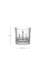 Spiegelau Perfect Serve Double Old Fashioned Glass Set, Set of 4, 13 Oz