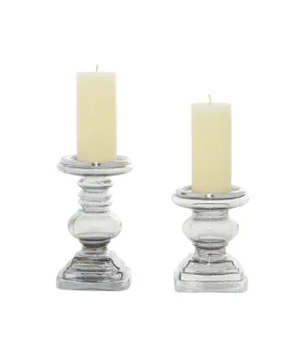 Traditional Candle Holders, Set of 2