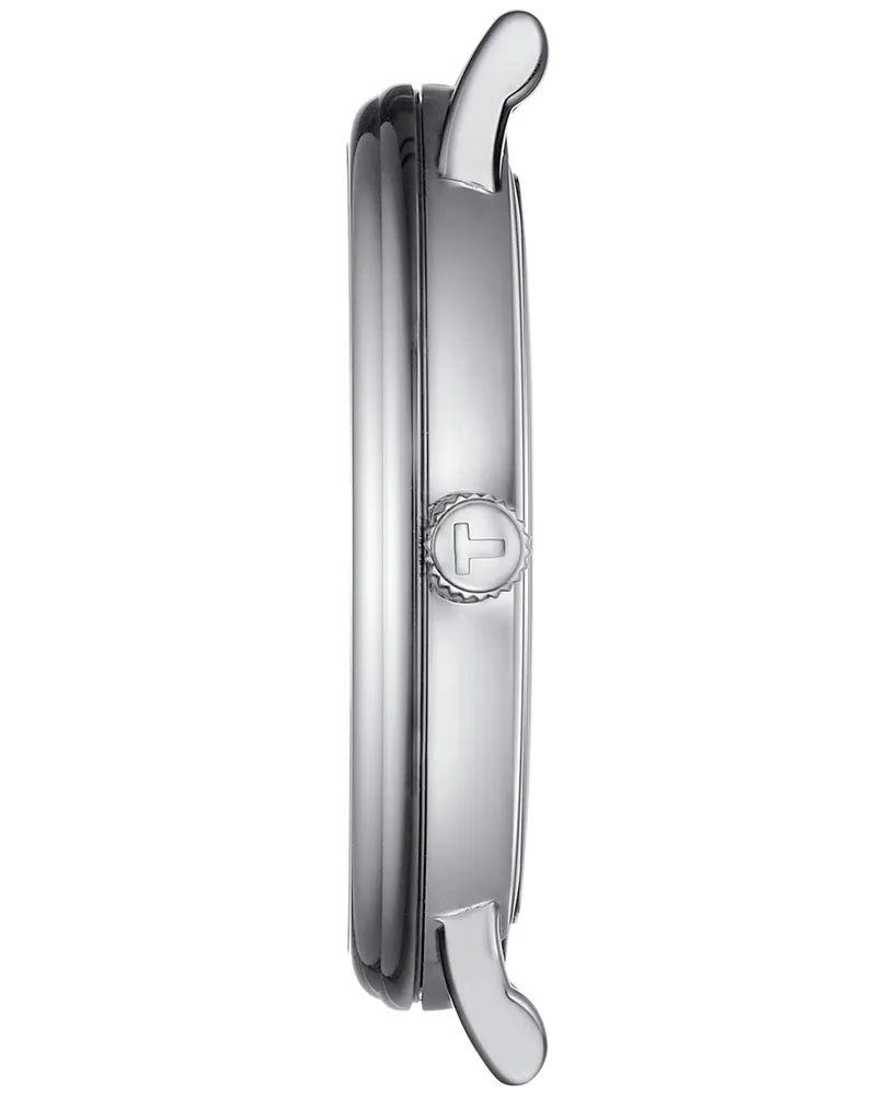 Tissot Men's Carson Premium Gent Moonphase Stainless Steel Bracelet Watch 40mm