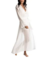 Linea Donatella Chiffon Keepsake Wrap Robe