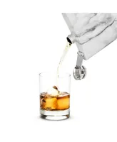 True Marble Stainless Steel Hip Flask