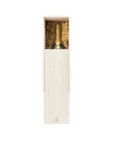 Twine 1-Bottle Wood Champagne Box