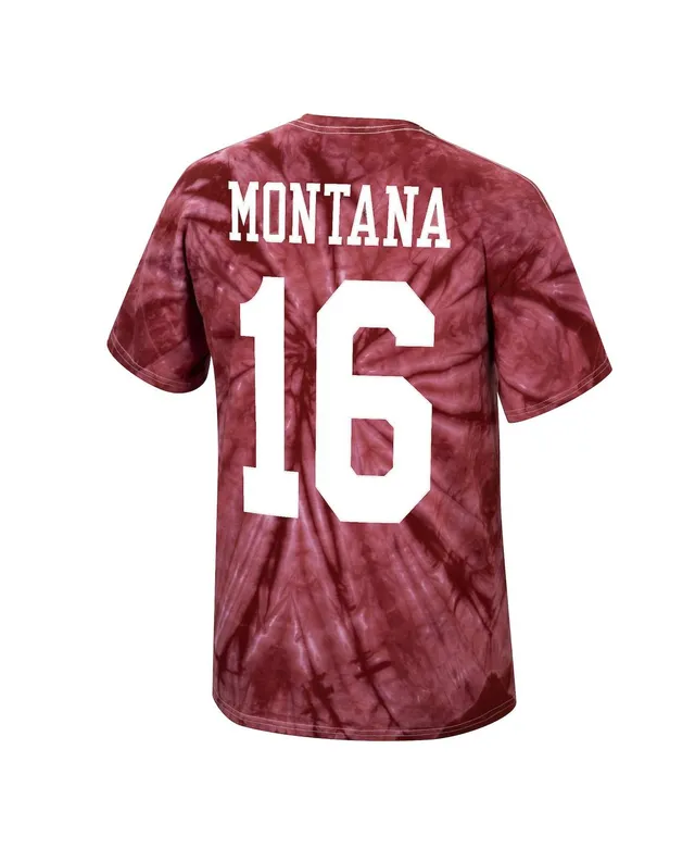 Mitchell & Ness Men's Joe Montana San Francisco 49ers Mesh Name and Number  Crewneck Jersey - Macy's