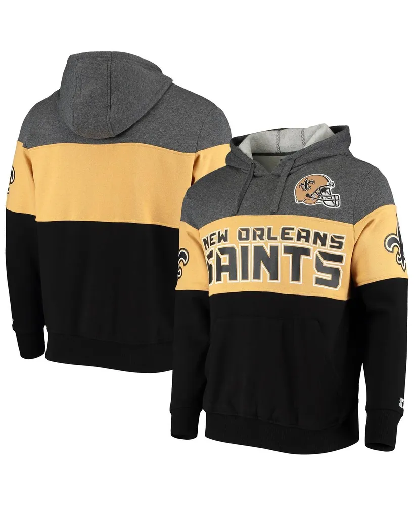 Men's Nike Gray New Orleans Saints Sideline Athletic Stack Performance  Pullover Hoodie