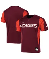 Men's Maroon Virginia Tech Hokies 2-Button Replica Baseball Jersey