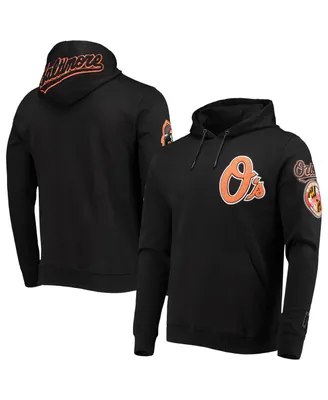 Men's Black Baltimore Orioles Team Logo Pullover Hoodie