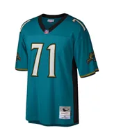 Men's Tony Boselli Teal Jacksonville Jaguars Legacy Replica Jersey