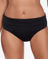 Lauren Ralph Beach Club Ruched Bikini Bottoms