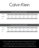 Calvin Klein Men's Micro Logo Strap Reversible Casual Belt