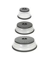 Tovolo Collapsible Microwave Cover 3-Pc. Set