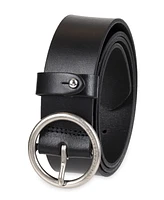 Levi's Women's Circular Center Bar Buckle Leather Belt