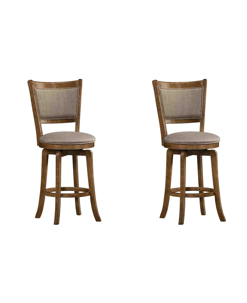 Maria 24" Bar Stools, Set of 2