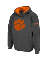 Big Boys Clemson Tigers Logo Pullover Hoodie