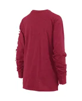 Women's Crimson Alabama Tide Plus Two-Hit Canyon Long Sleeve T-shirt