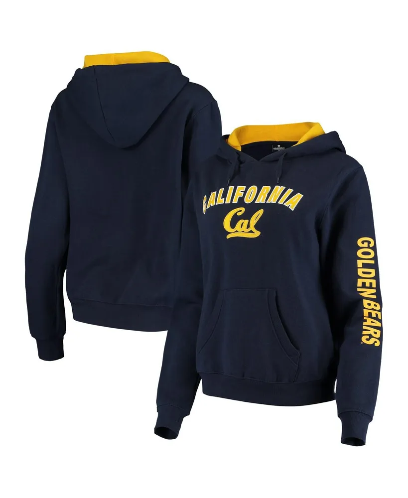 Women's Navy Cal Bears Loud and Proud Pullover Hoodie