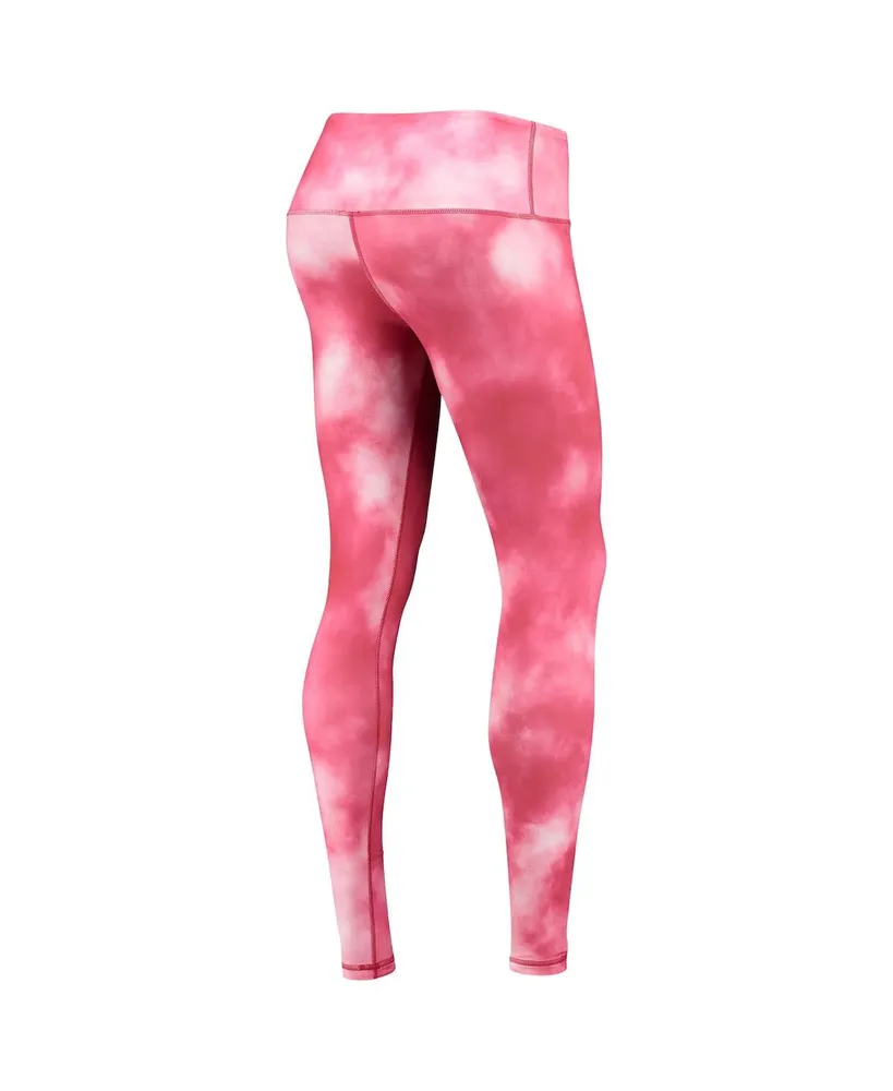 Women's Crimson Alabama Tide Cloud Dye Mist Leggings