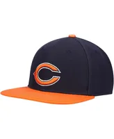 Men's Navy and Orange Chicago Bears 2-Tone Snapback Hat