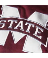 Women's Maroon Mississippi State Bulldogs Big Logo Pullover Hoodie