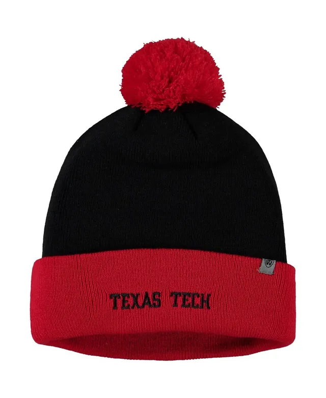 Lids Texas Tech Red Raiders Under Armour Freedom Collection Cuffed Knit Hat  with Pom - Green