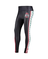 Women's Black Ohio State Buckeyes Dormer Knit Leggings