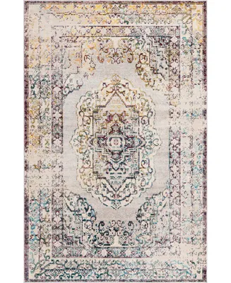 Closeout! Bayshore Home Amulet Clover 5' x 8' Area Rug