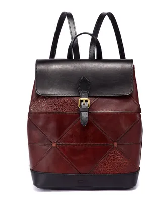Old Trend Women's Genuine Leather Prism Backpack