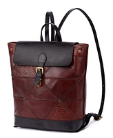 Old Trend Women's Genuine Leather Prism Backpack