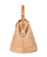 Old Trend Women's Genuine Leather Doctor Bucket Crossbody Convertible Bag