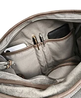 Old Trend Women's Genuine Leather Dorado Expandable Hobo Bag