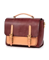 Old Trend Women's Genuine Leather Alder Brief Bag