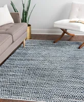 Bayshore Home Jari Chevron Claire 8' x 11' Area Rug