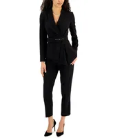 Tahari Asl Belted Pantsuit