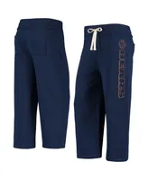 Women's Junk Food Navy Chicago Bears Cropped Pants